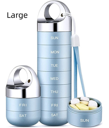 Metal Medicine Box Sealed Waterproof Outdoor First Aid Aluminum Alloy
