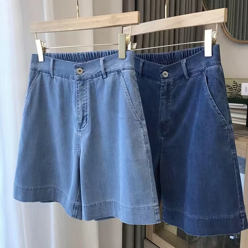 High-waisted Plus-size Versatile Loose-fit Pants