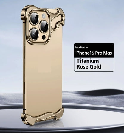 Special-shaped Metal Corner Pad Phone Case