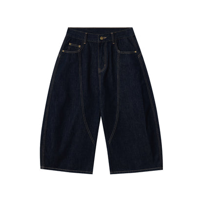 Cropped Pants High-street Streetwear Brand Scimitar Jeans