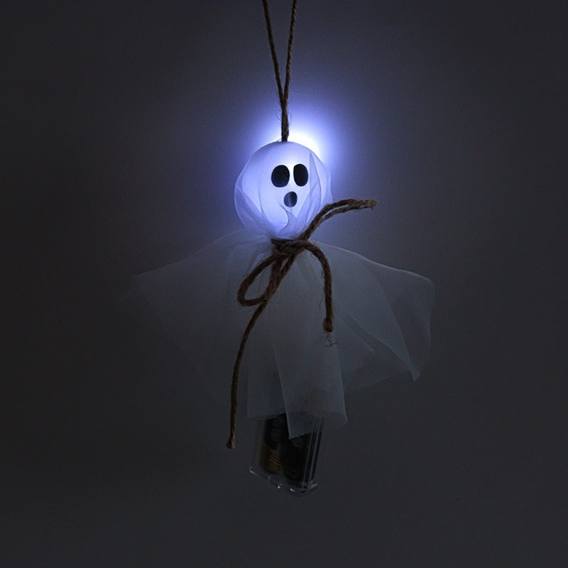 Halloween Ghost Dress Up Venue Layout Colorful Lights Led Lighting Chain
