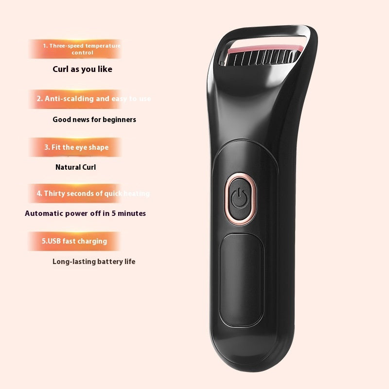 Digital Display Electric Eyelash Curler Charging Female Electric Ironing Eyelash Curler