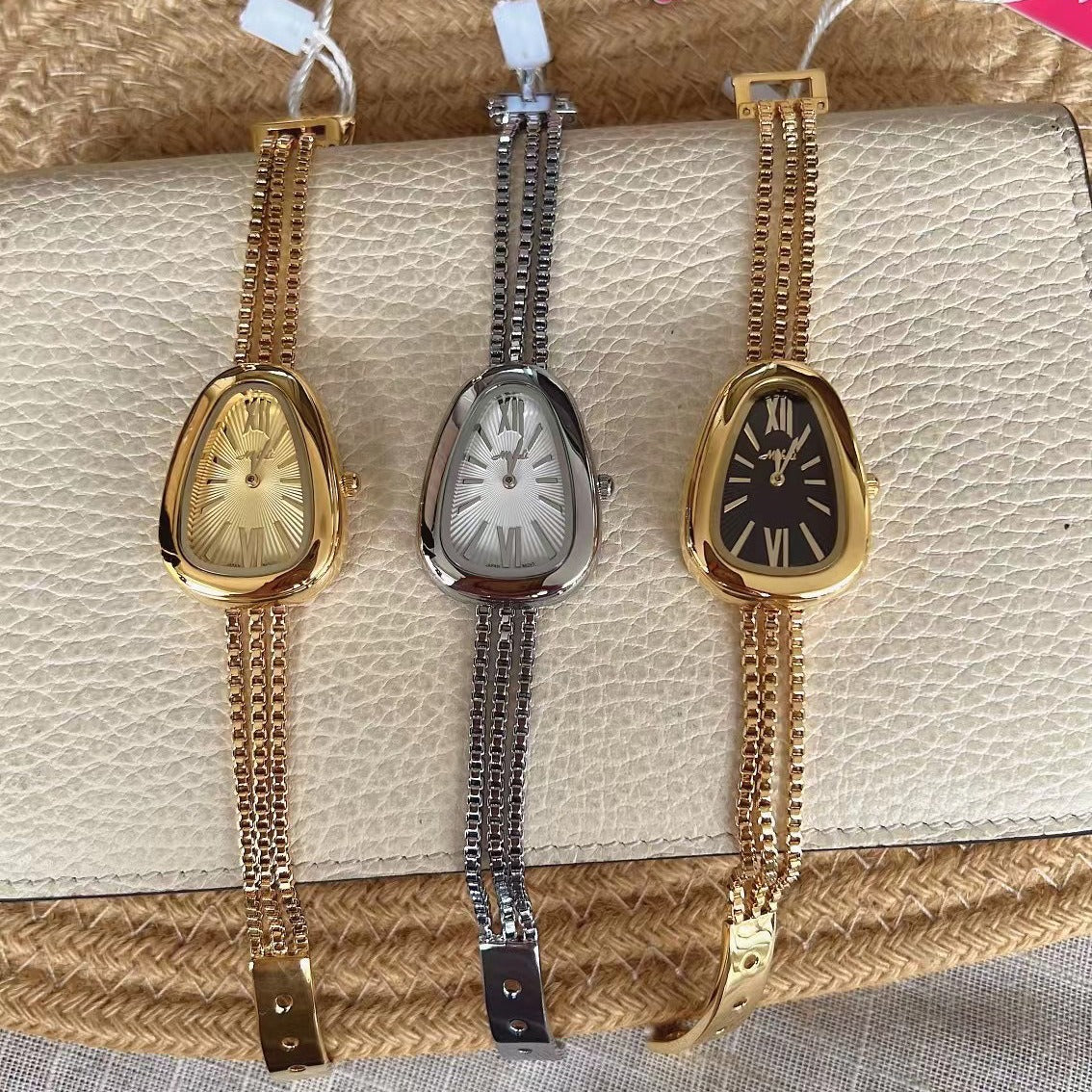 Snake Head High-grade Tassel Chain Women&