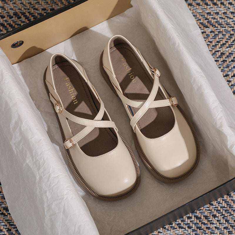 New Japanese College Style JK Uniform Single Shoes Women