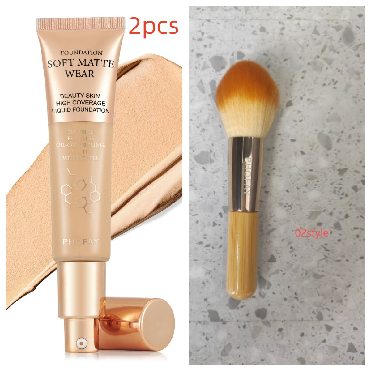 PHOFAY Full Coverage Foundation