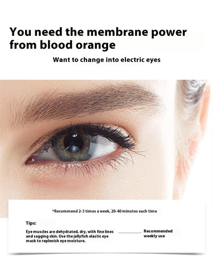 Moisturizing Red Juice Orange Eye Mask Skin Rejuvenation Eyes Mask Refreshing Facial Skin Care