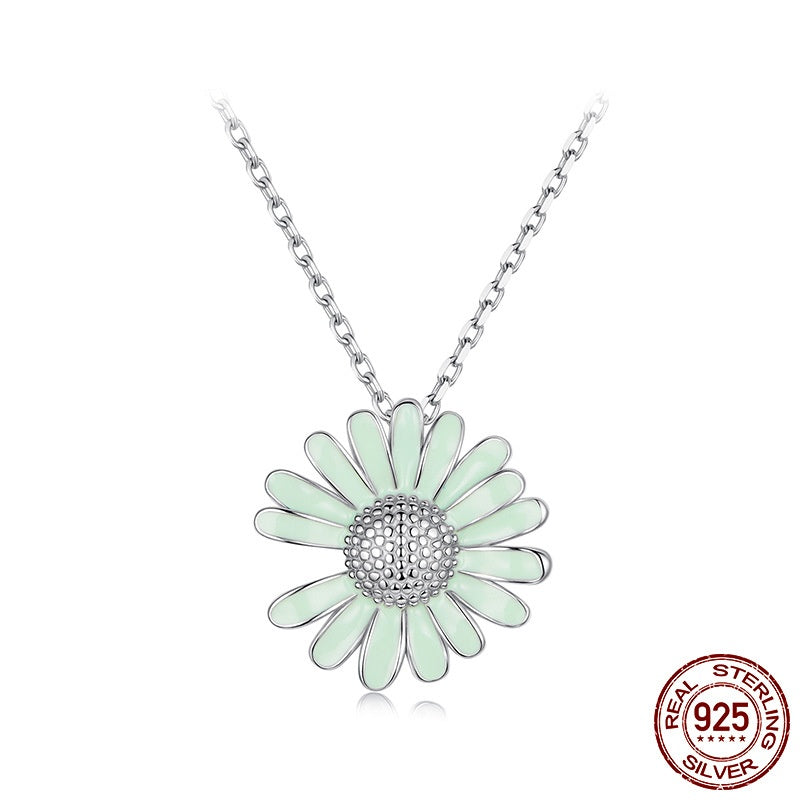 Green Necklace Women&