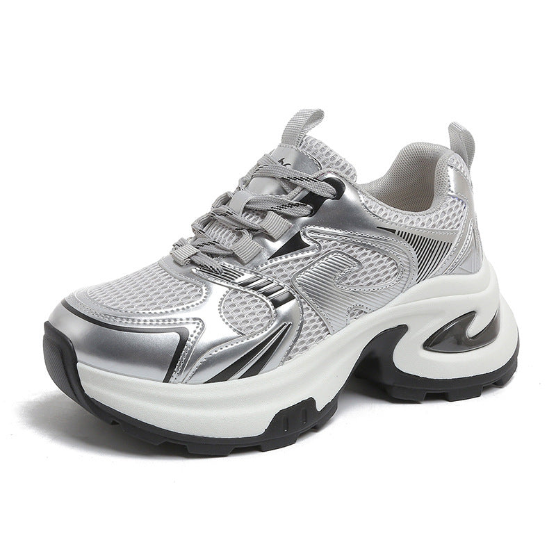 Platform Breathable Sneakers Designed Specifically For Petite Frames