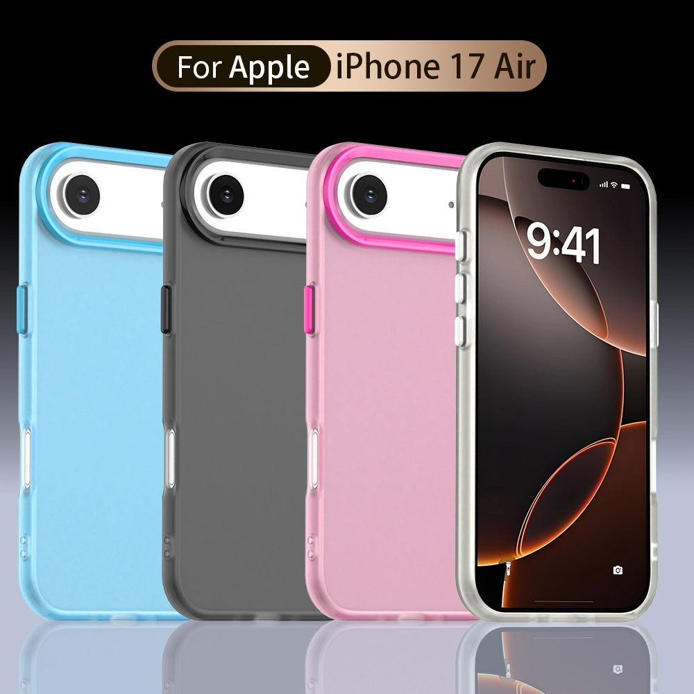 Airbag Anti-fall Candy Skin Feeling Frosted Phone Case