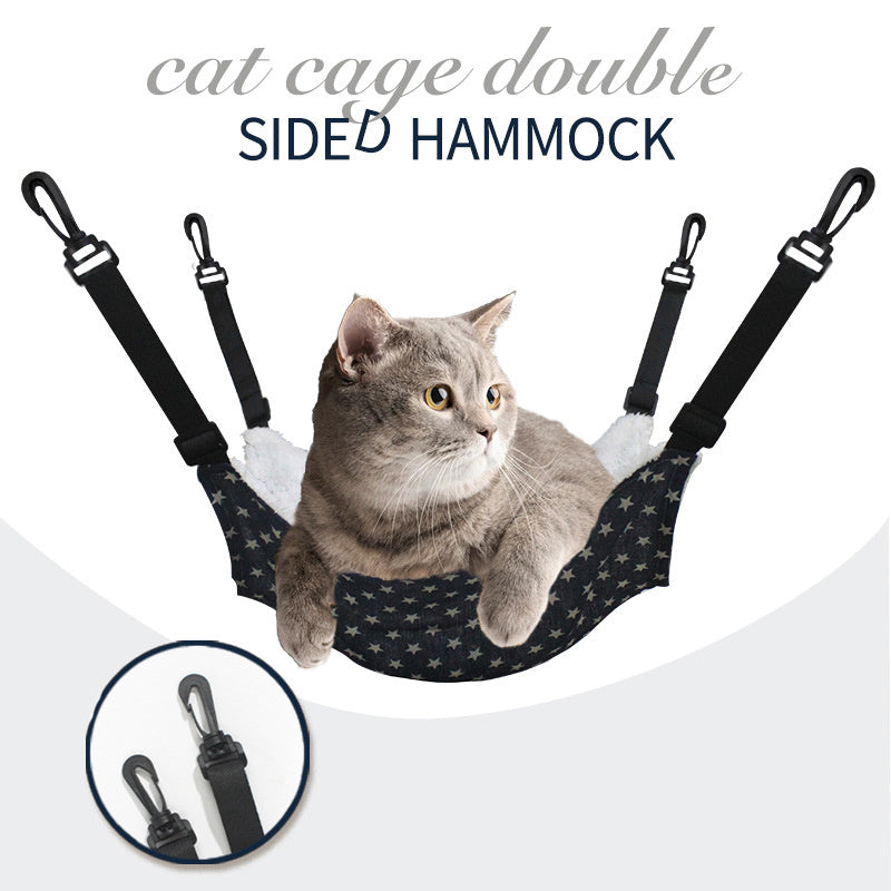 Designer Pet Hammock Cotton Mouse Ferrets Guinea Pig Cat Hanging Bed For Cats Rodents Hammock For Hamster Pets Supplies