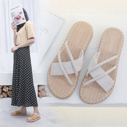 All-match flat sandals and slippers