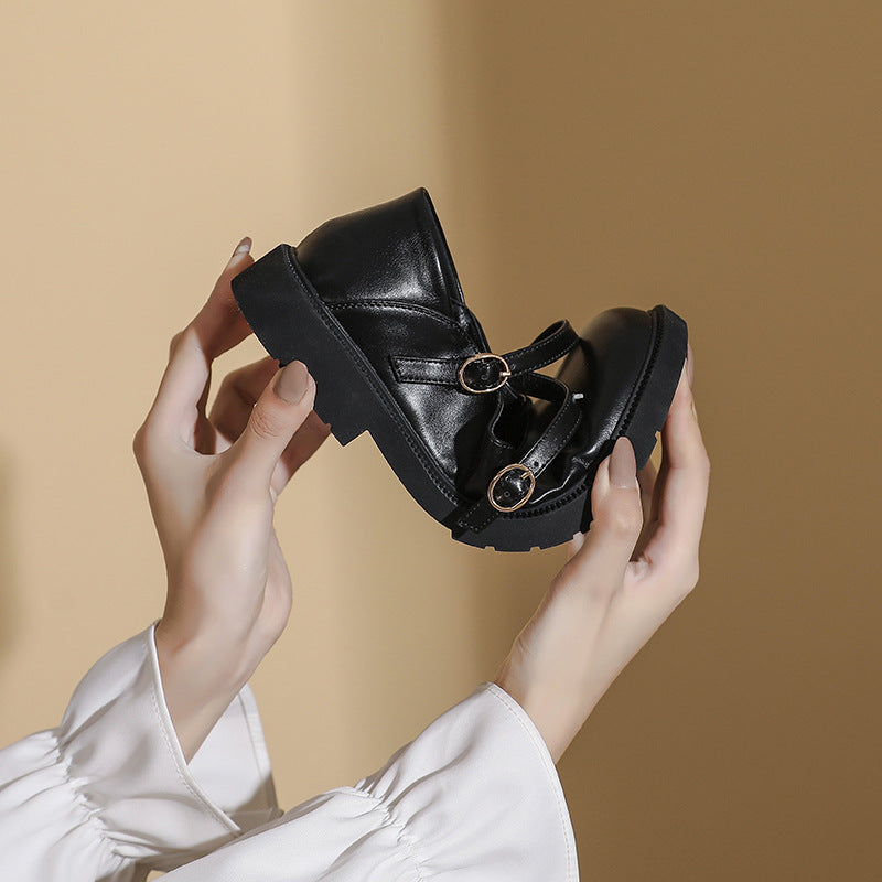 New Japanese College Style JK Uniform Single Shoes Women