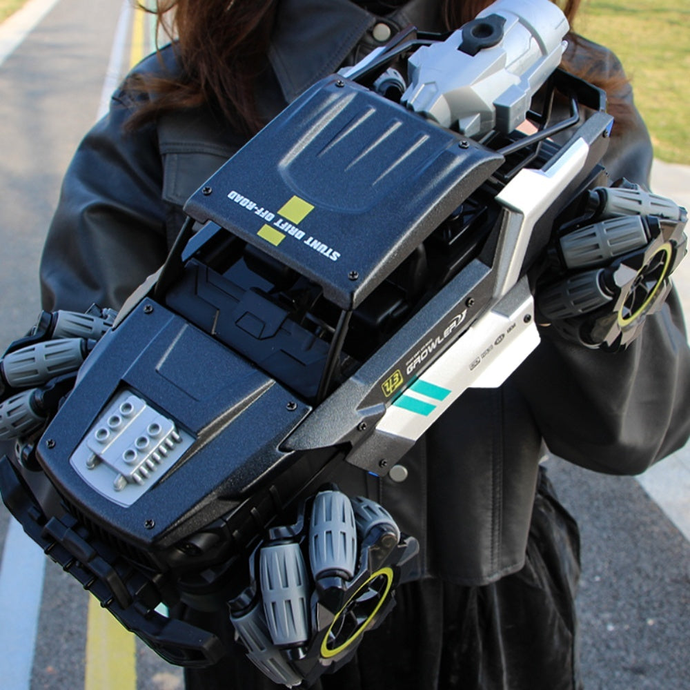 4DRC Remote Control Truck With Spray&amp;Light, Dual Motors Off Road RC Car, 2.4Ghz 4WD 360 Rock Crawler,Hand Controlled Gesture,Toy For Kids Adults.Logistics Is Randomly Sent By UPS,USPS,fedex