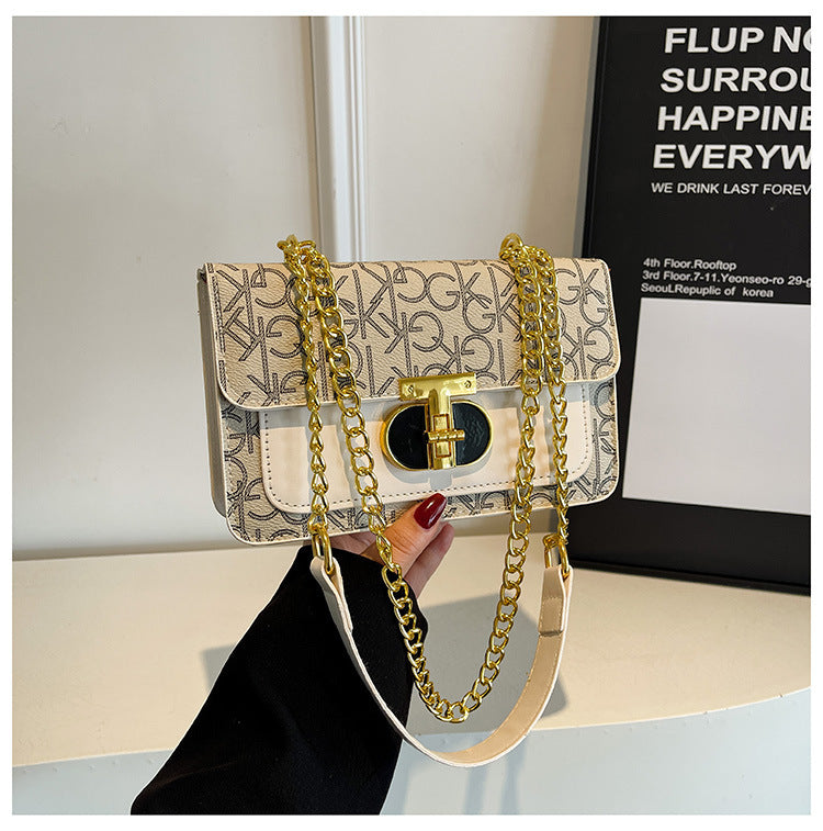 Spring New All-Match Style Shoulder Crossbody Bag Square