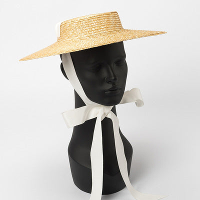 Oversized Straw Hat Ins New Lace-up Straw Shading Vintage Hat