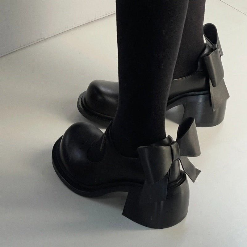 Small Leather Shoes Women&