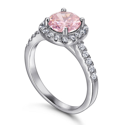 925 Sterling Silver Ring Zircon
