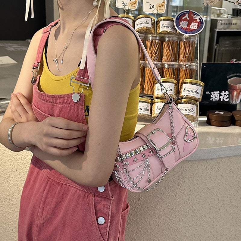 Underarm Bag All-match Crossbody Belt XINGX Shoulder Bag