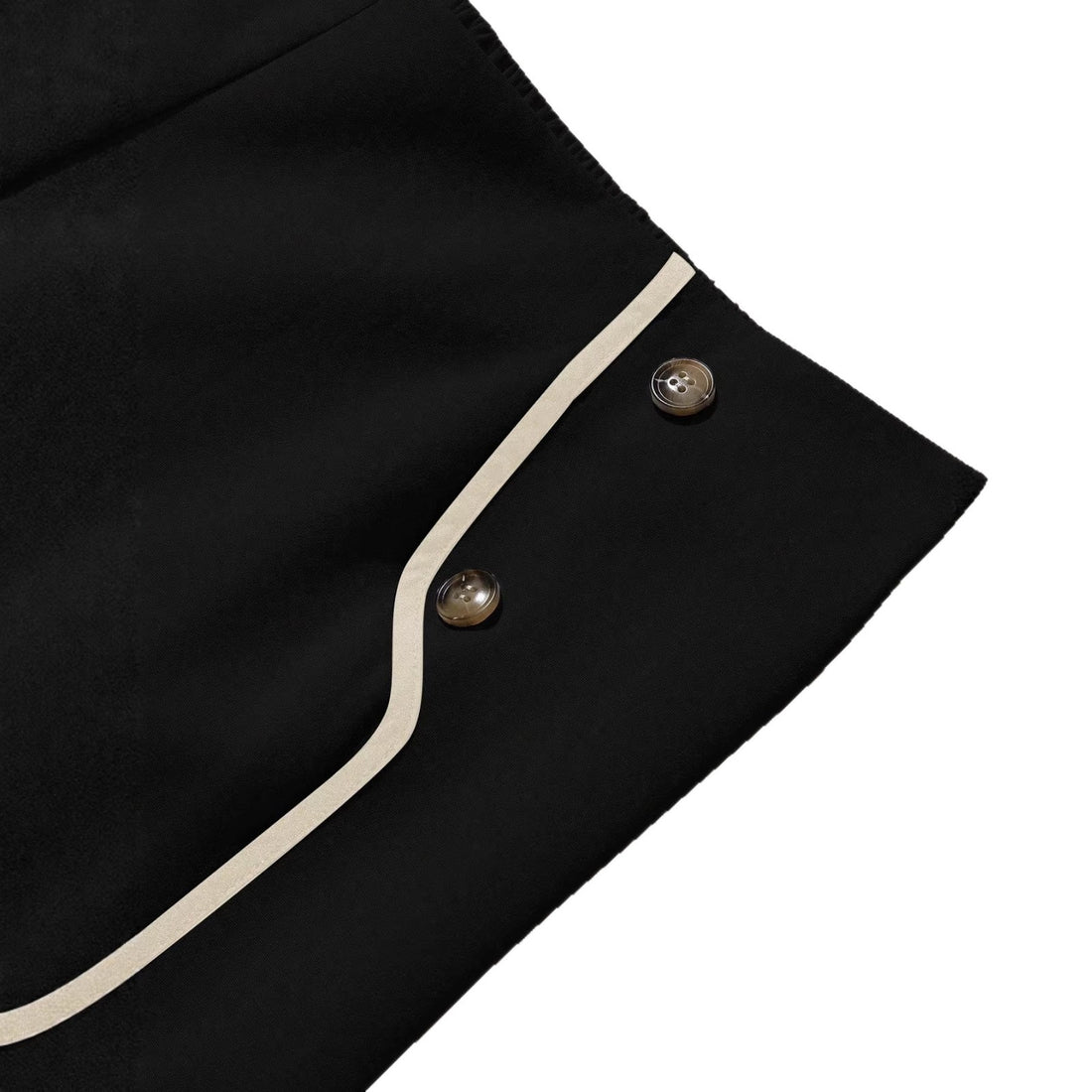 High-waisted Slimming Button-front Versatile Wide-leg Pants For Women
