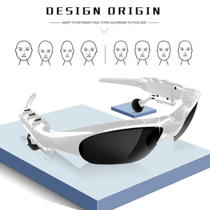 Outdoor Bluetooth 5.0 Smart Sunglasses, Wireless Headphones, Sport, With Microphone, For Smart Phones
