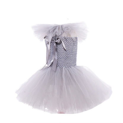 Mesh Princess Dress Set Children&