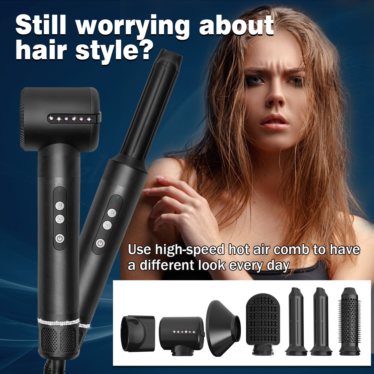 Luxury 7-in-1 Air Wrap Styler