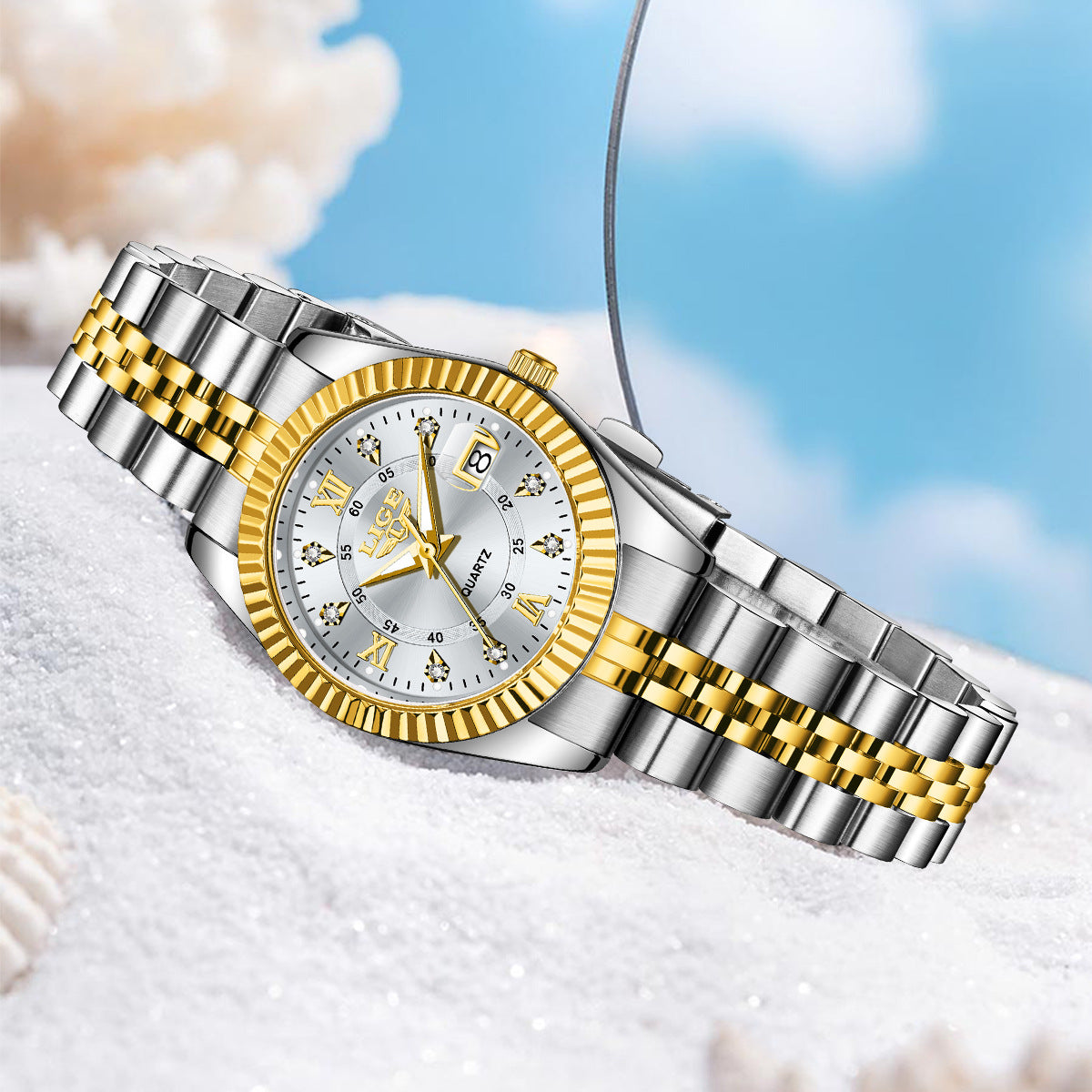 Waterproof Leisure Couple Niche New Quartz Watch