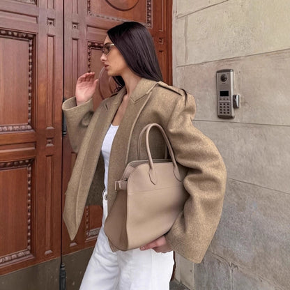 Gray Suit Jacket Women&