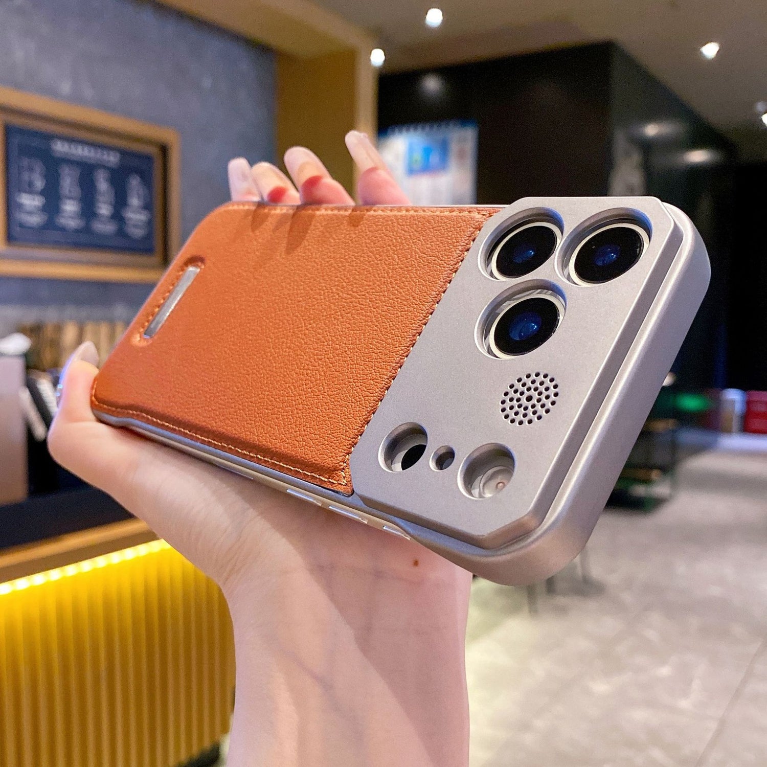 Suitable For Phone Case Aromatherapy Leather