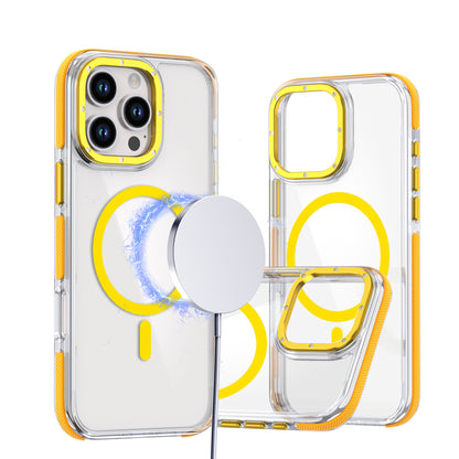 Applicable Magnetic Phone Case Two-color Transparent