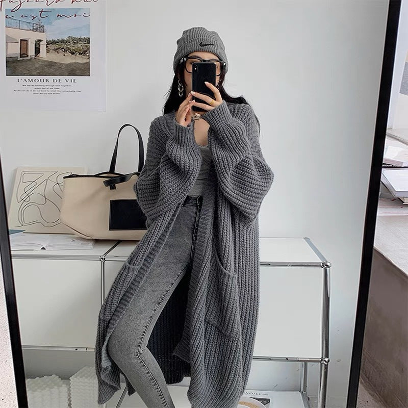 Overknee Sweater Coat Women&