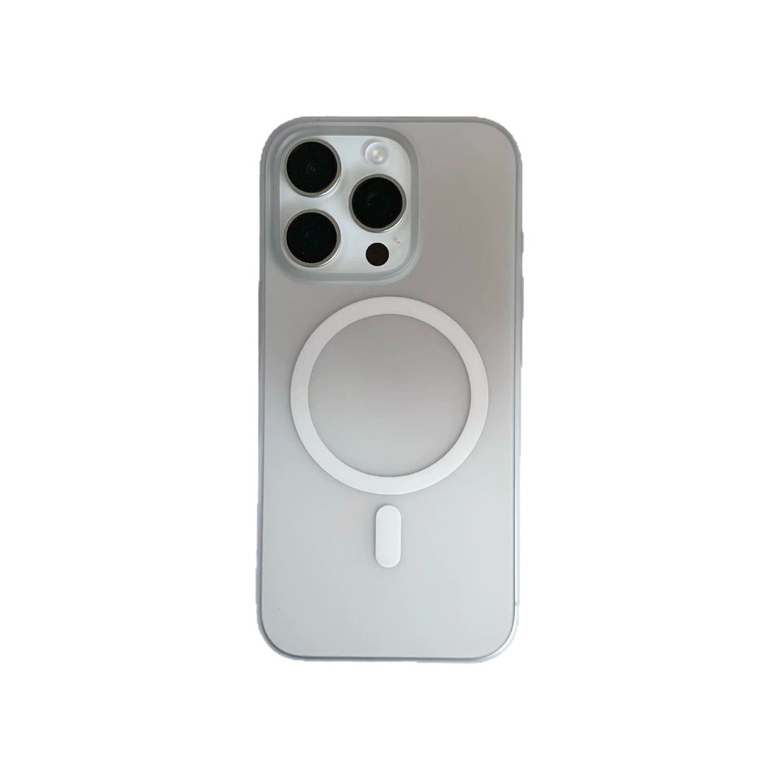 Gradient Frosted Ice Mist Magnetic Suction Phone Case Ultra-thin PC Drop-resistant Sheath