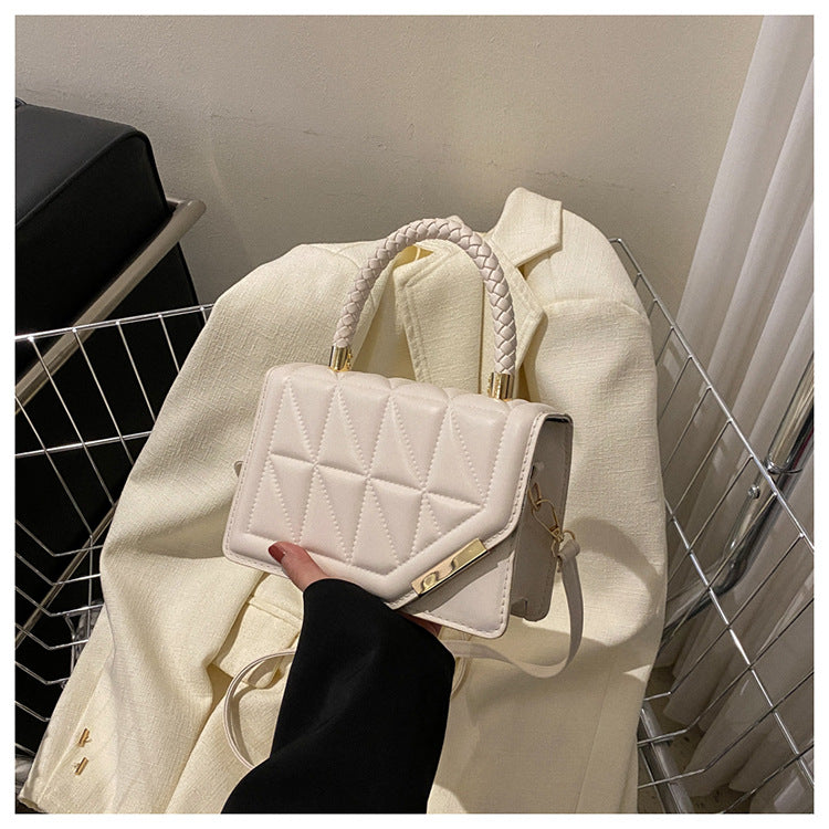 Fashion Solid Color Shoulder Bag
