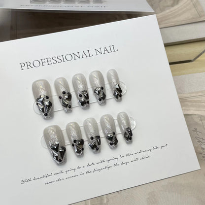 Hand-worn Armor Nail Sticker Nail Patch Warm Genie Series Ornament