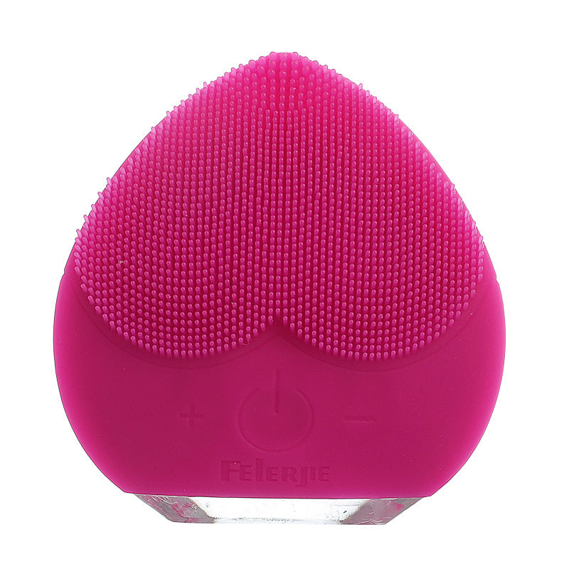 Electric Silicone Cleansing Instrument Facial Brush