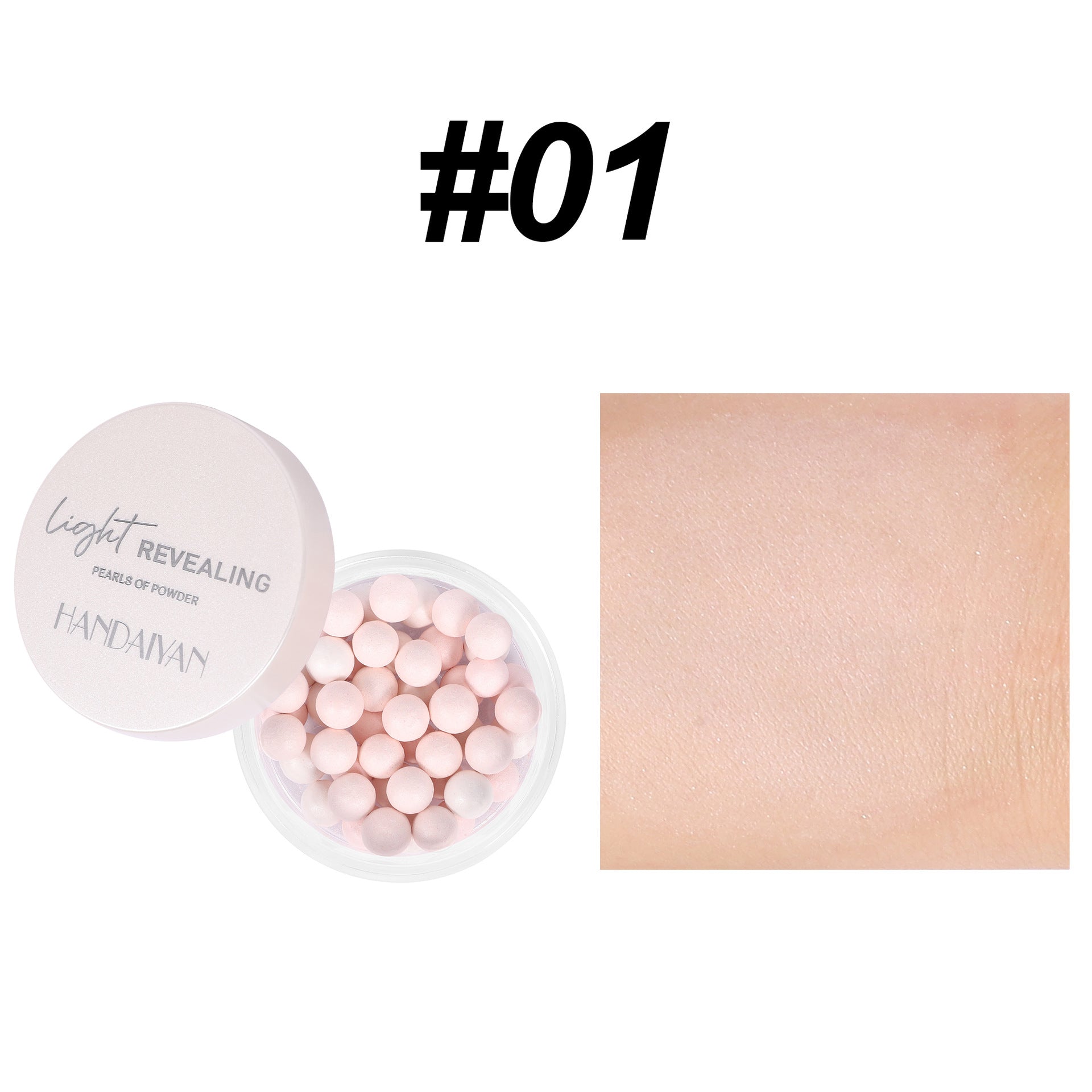 Loose Powder Ball Oil Control Lasting Five-Color Makeup