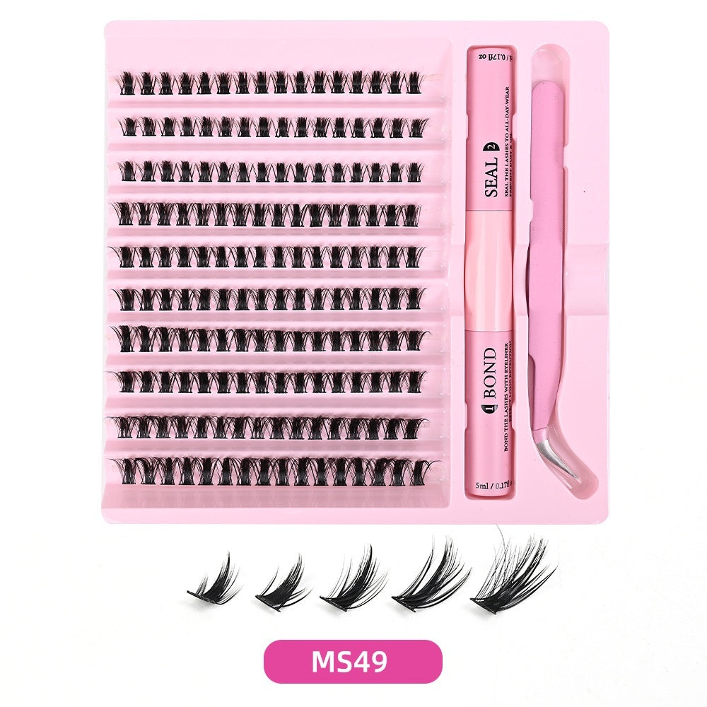 Segmented Single-Cluster DIY Eyelash Kit