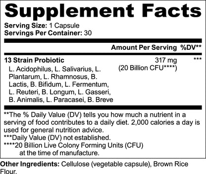 PROBIOTIC 20 BILLION CFU