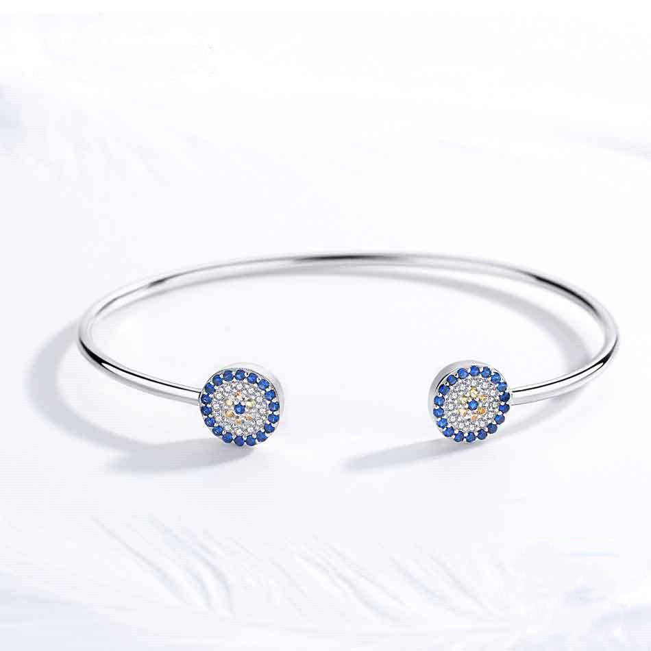 Tongzhe S925 Silver Bracelet Factory Direct Cross-border Hot Bangle Bracelet Wholesale In Spot