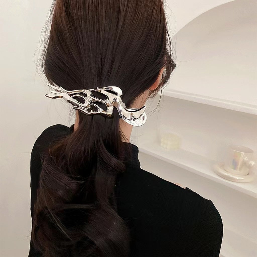 Niche Design Flame Irregular Hair Accessories Women