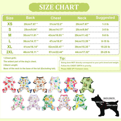 Dog Pajamas Pjs Spring Summer Dog Clothes For Small Dogs Girl Boy, Soft Stretchy Tiny Chihuahua Yorkie Puppy Clothes Doggie Onesies Cat Pet Jammies Outfit, Brown Monkey