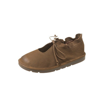 Retro Round Head Leisure Women&