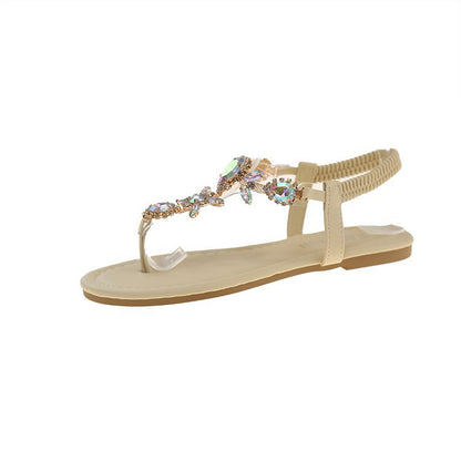 Roman-style Flat-heeled Sandals For Women