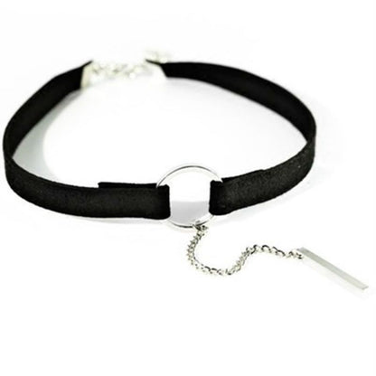 Necklace women collar clavicle necklace black