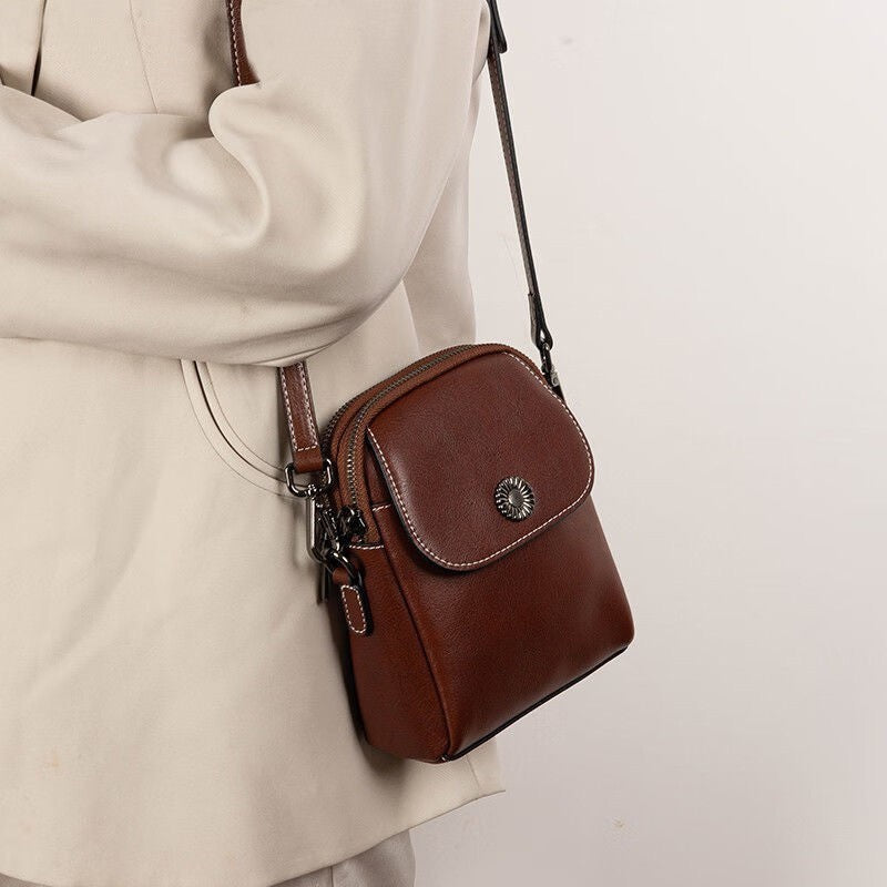 Fashion Leather Messenger Bag
