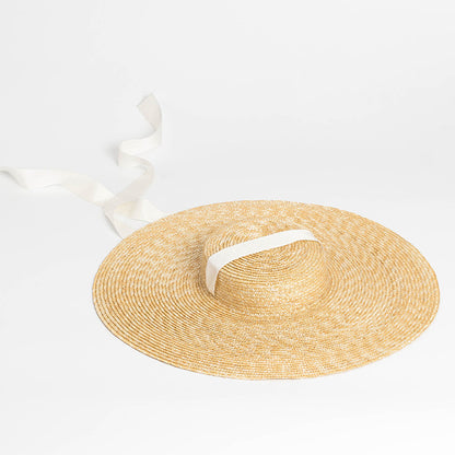 Oversized Straw Hat Ins New Lace-up Straw Shading Vintage Hat