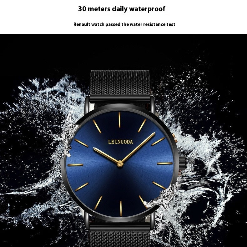 Quartz Watch Simple Men&