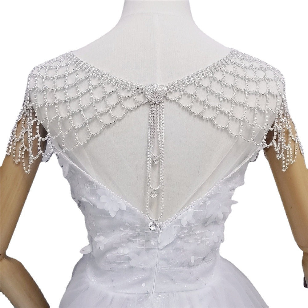 Fringe Pendant Shoulder Chain Bridal