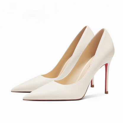 Pointed-toe Sheepskin Spring Women&
