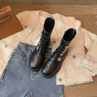 All-match British Short Boots Women&